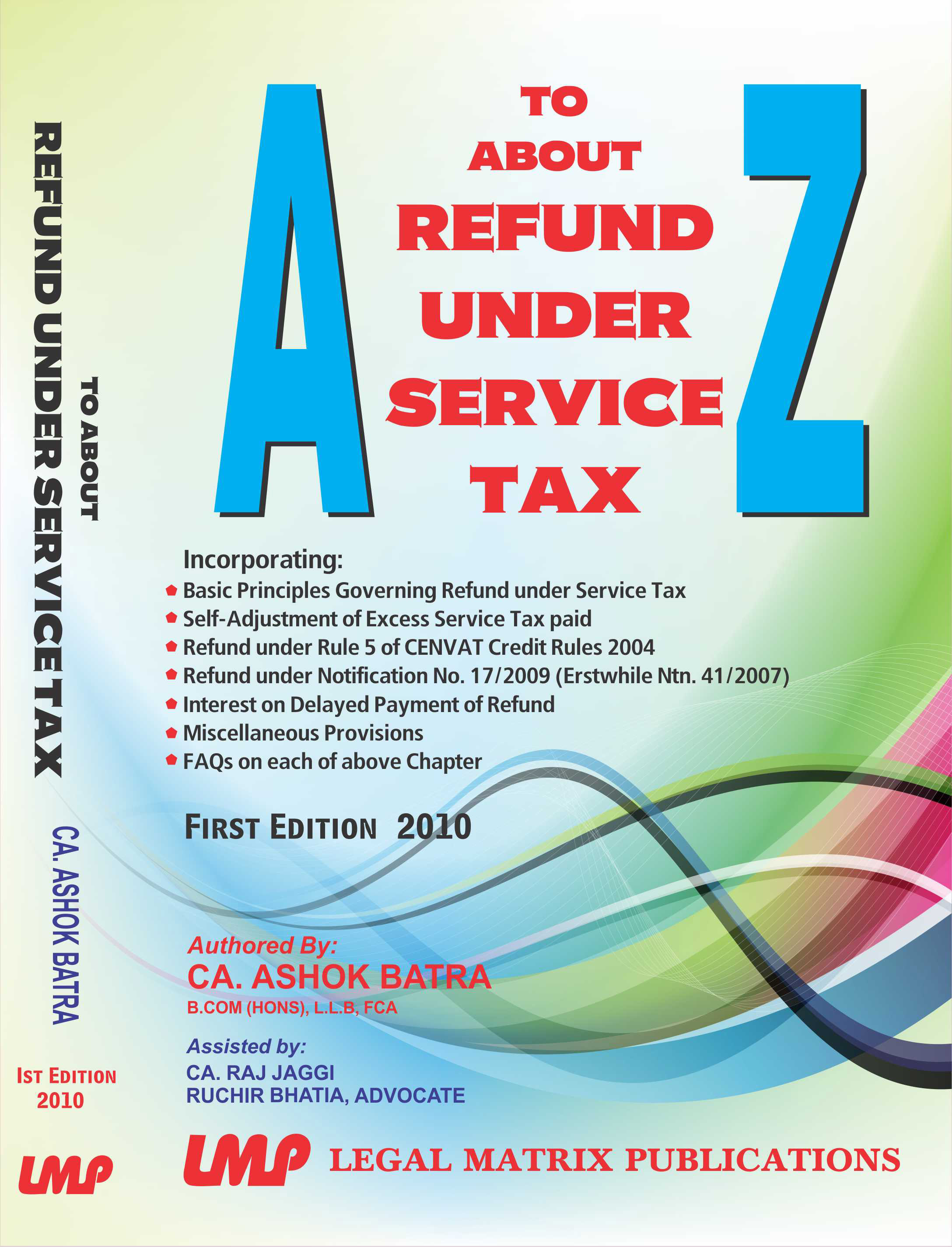 REFUND IN SERVICE TAX